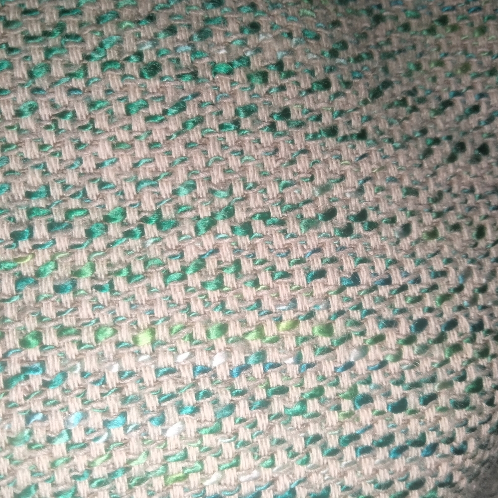 J. Jill Green Woven Linen Blazer XS - Picture 5 of 5